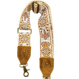 Nefelibata Adjustable Purse Strap – Retro Jacquard Embroidered Crossbody Bag Str